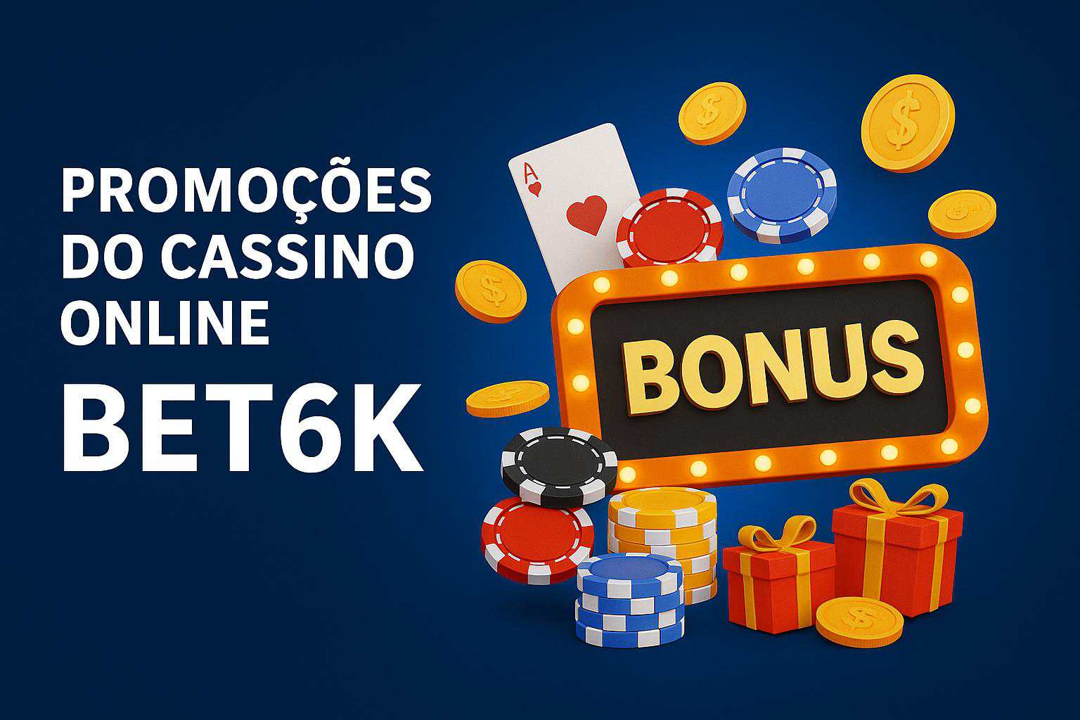 O bônus promocional BET6K é uma ótima maneira de começar sua aventura