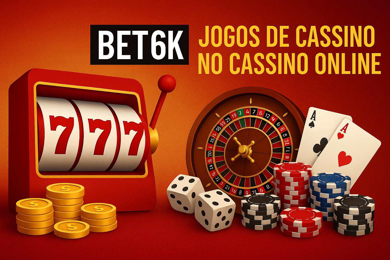 Jogos de cassino online BET6K