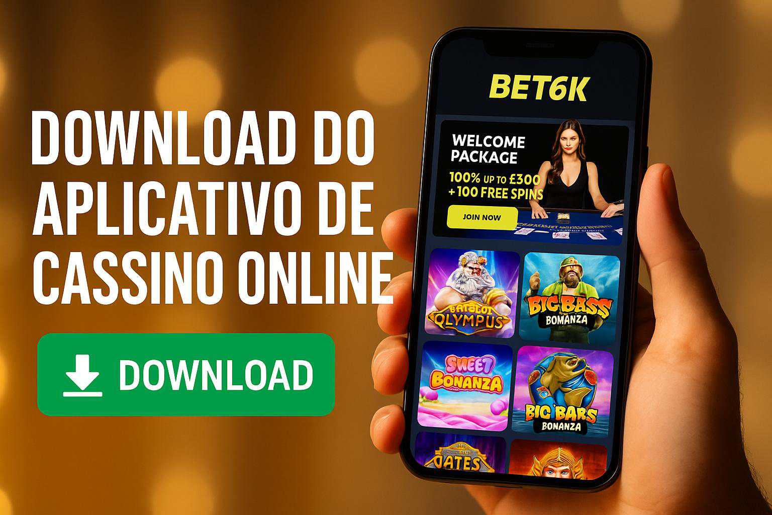 Login no Cassino BET6K